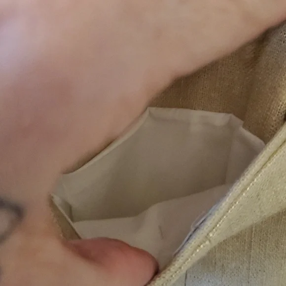 J.Crew Regent Metallic Gold Linen Blend Blazer Sport Coat Size 6 - Picture 7 of 11